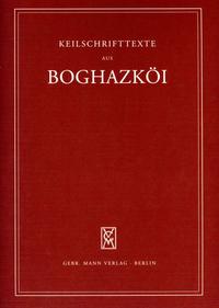 Textfunde von Büyükkale aus den Grabungen 1952-1959 mit Nachträgen aus den dreißiger Jahren