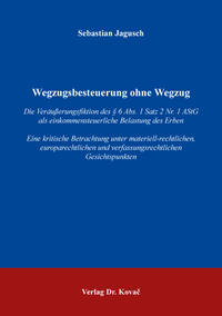 Wegzugsbesteuerung ohne Wegzug