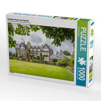 CALVENDO Puzzle Bodnant House and Garden 1000 Teile Lege-Größe 64 x 48 cm Foto-Puzzle Bild von ReDi Fotografie