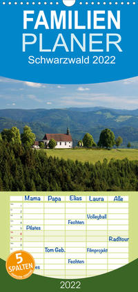 Familienplaner Schwarzwald 2022 (Wandkalender 2022 , 21 cm x 45 cm, hoch)