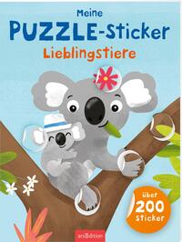 Meine Puzzle-Sticker – Lieblingstiere