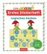 Lernraupe – Erstes Stickerheft – Logisches Denken