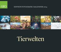 GEO Edition: Tierwelten Posterkalender 2024, im Format 70 x 60 cm, Monatskalender zum aufhängen, Tierkalender mit Bildern auf dem Tierreich