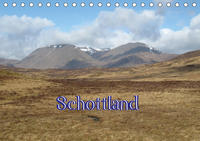 Schottland (Tischkalender 2021 DIN A5 quer)