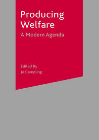 Producing Welfare