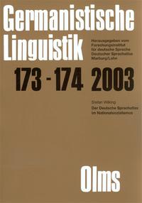 Germanistische Linguistik / Der Deutsche Sprachatlas im Nationalsozialismus