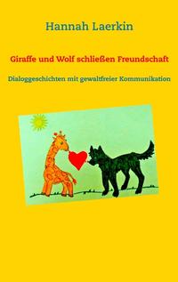 Giraffe und Wolf schließen Freundschaft