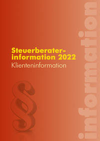 Steuerberaterinformation 2022