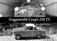 Goggomobil Coupè 250 TS in schwarzweiss (Wandkalender 2022 DIN A4 quer)