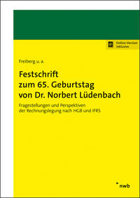 Festschrift zum 65. Geburtstag von Dr. Norbert Lüdenbach