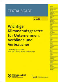 Wichtige Klimaschutzgesetze für Unternehmen, Verbände und Verbraucher