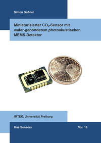 Miniaturisierter CO2-Sensor mit wafer-gebondetem photoakustischen MEMS-Detektor