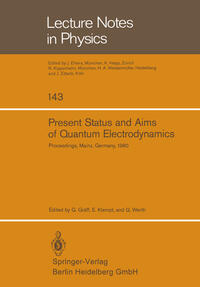 Present Status and Aims of Quantum Electrodynamics