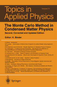 The Monte Carlo Method in Condensed Matter Physics