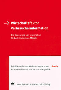 Wirtschaftsfaktor Verbraucherinformation