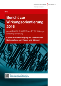 Bericht zur Wirkungsorientierung 2016