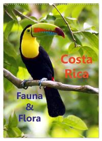 Costa Rica - Fauna & Flora (Wandkalender 2025 DIN A2 hoch), CALVENDO Monatskalender