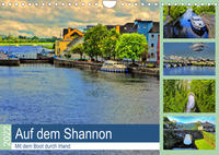 Auf dem Shannon - Mit dem Boot durch Irland (Wandkalender 2022 DIN A4 quer)