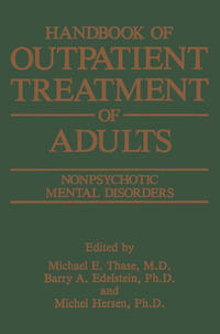 Handbook of Outpatient Treatment of Adults