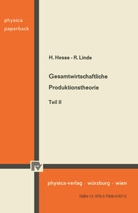 Gesamtwirtschaftliche Produktionstheorie