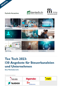 Tax Tech 2023: 130 Angebote für Steuerkanzleien und Unternehmen