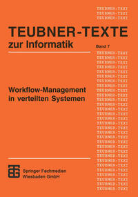 Workflow-Management in verteilten Systemen