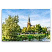 Premium Textil-Leinwand 1200 x 800 cm Quer-Format Die faszinierende Stadt Torgelow | Wandbild, HD-Bild auf Keilrahmen, Fertigbild auf hochwertigem Vlies, Leinwanddruck von Solveig Rogalski