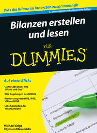 Bilanzen erstellen und lesen für Dummies