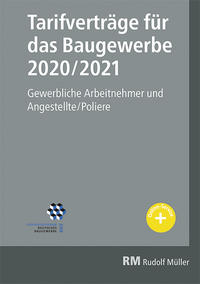 Tarifverträge für das Baugewerbe 2020/2021