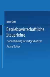 Betriebswirtschaftliche Steuerlehre