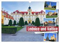 Lednice und Valtice in Tschechien (Wandkalender 2024 DIN A3 quer), CALVENDO Monatskalender