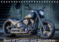 Best of Custom- and Showbikes Kalender (Tischkalender 2023 DIN A5 quer)