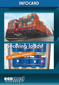 Infocard Securing loads in overseas containers