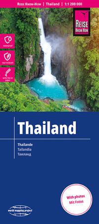 Reise Know-How Landkarte Thailand (1:1.200.000)