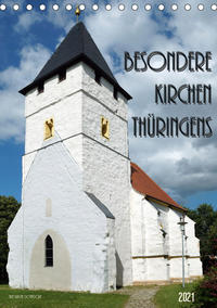 Besondere Kirchen Thüringens (Tischkalender 2021 DIN A5 hoch)