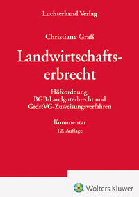 Das Landwirtschaftserbrecht