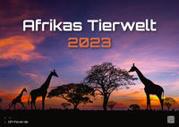 Afrikas Tierwelt - vom Alligator bis Zebra - 2023 - Kalender DIN A3