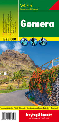 Gomera, Wanderkarte 1:35.000