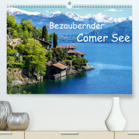 Bezaubernder Comer See (Premium, hochwertiger DIN A2 Wandkalender 2020, Kunstdruck in Hochglanz)