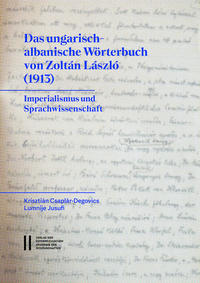 Das ungarisch-albanische Wörterbuch von Zoltán László (1913)