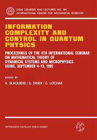 Information Complexity and Control in Quantum Physics