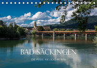 Bad Säckingen - Die Perle am Hochrhein (Tischkalender 2023 DIN A5 quer)