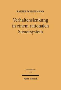 Verhaltenslenkung in einem rationalen Steuersystem