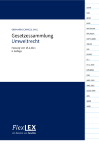 Gesetzessammlung Umweltrecht