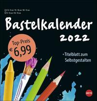 Bastelkalender schwarz mittel 2022