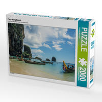 CALVENDO Puzzle Phra-Nang Beach 2000 Teile Lege-Größe 90 x 67 cm Foto-Puzzle Bild von Christian Müringer