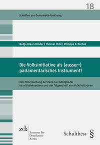 Die Volksinitiative als (ausser-)parlamentarisches Instrument?