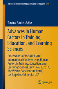 Advances in Human Factors in Training, Education, and Learning Sciences