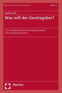 Was will der Gesetzgeber?