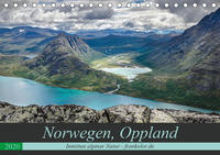 Norwegen, Oppland (Tischkalender 2020 DIN A5 quer)